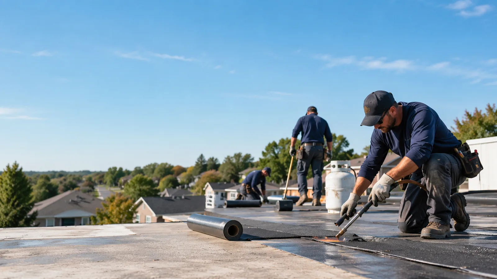Flat Roof Leak Repair providers in Enfield, IL